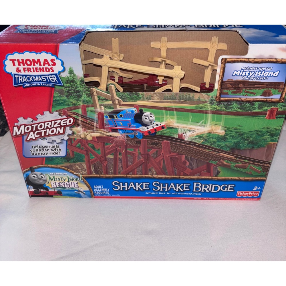 Thomas & Friends TrackMaster Shake Shake Bridge R9485 Complete Track NO TRAIN